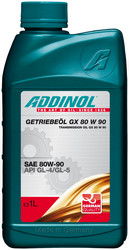 Купить трансмиссионное масло Addinol Getriebeol GX 80W 90 1L,  в интернет-магазине в Тольятти